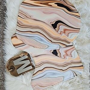 Toilet seat cover and contoured toilet mat